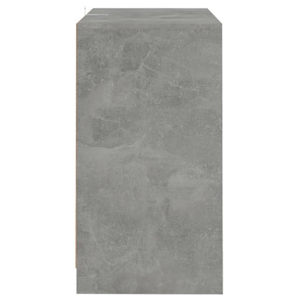 skænk 70x41x75 cm konstrueret træ betongrå