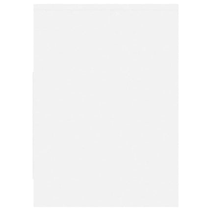 tv-bord 102x37,5x52,5 cm konstrueret træ hvid