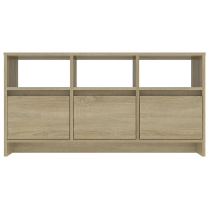 tv-bord 102x37,5x52,5 cm konstrueret træ sonoma-eg