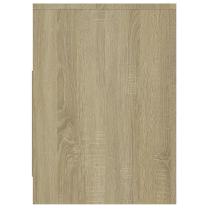 tv-bord 102x37,5x52,5 cm konstrueret træ sonoma-eg