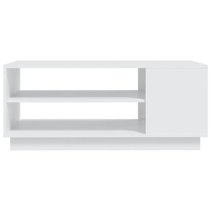 sofabord 102x55x43 cm konstrueret træ hvid
