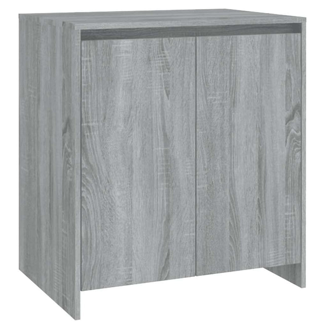 skænk 70x41x75 cm konstrueret træ grå sonoma-eg