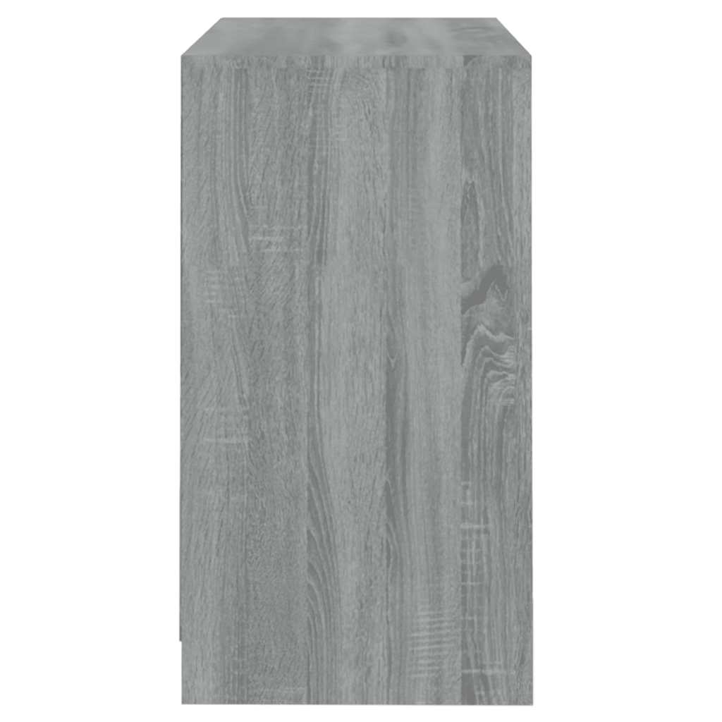 skænk 70x41x75 cm konstrueret træ grå sonoma-eg