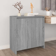 skænk 70x41x75 cm konstrueret træ grå sonoma-eg