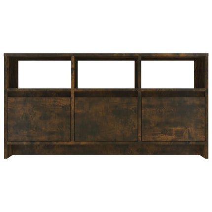 tv-bord 102x37,5x52,5 cm konstrueret træ røget egetræsfarve
