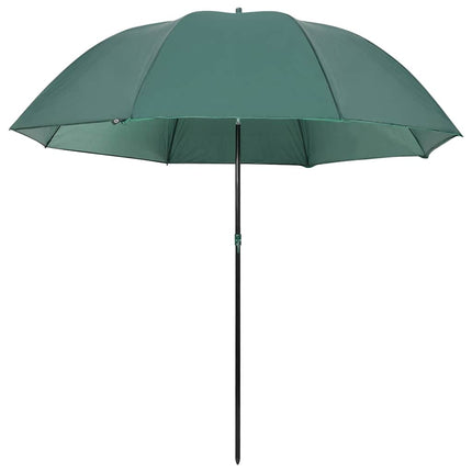 parasol til fisketure 220x185 cm grøn
