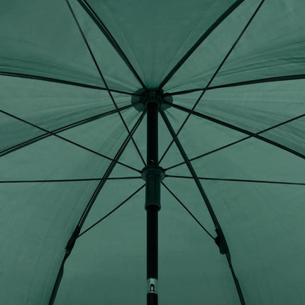 parasol til fisketure 220x185 cm grøn