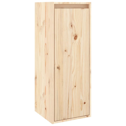 vægskab 30x30x80 cm massivt fyrretræ