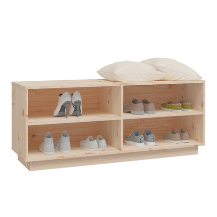skoreol 110x34x45 cm massivt fyrretræ