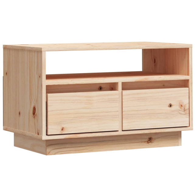 tv-bord 60x35x37 cm massivt fyrretræ