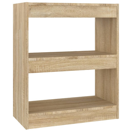 bogreol/rumdeler 60x30x72 cm sonoma-eg
