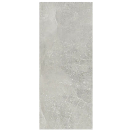bogreol/rumdeler 60x30x72 cm betongrå