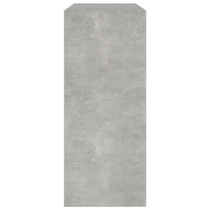 bogreol/rumdeler 80x30x72 cm betongrå