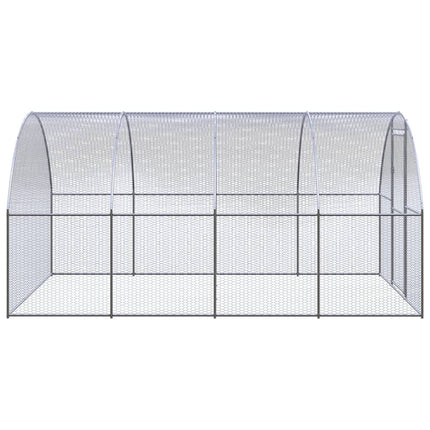 hønsehus 3x4x2 m galvaniseret stål
