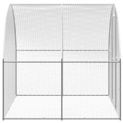 hønsehus 3x6x2 m galvaniseret stål