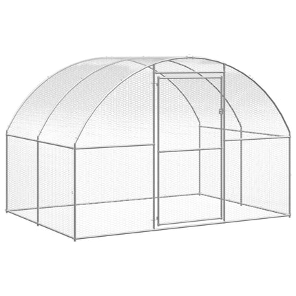 hønsehus 3x24x2 m galvaniseret stål