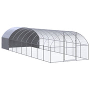 hønsehus 3x10x2 m galvaniseret stål