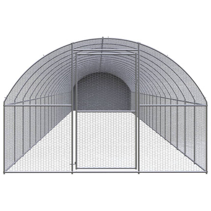 hønsehus 3x20x2 m galvaniseret stål