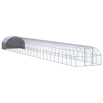 hønsehus 3x24x2 m galvaniseret stål