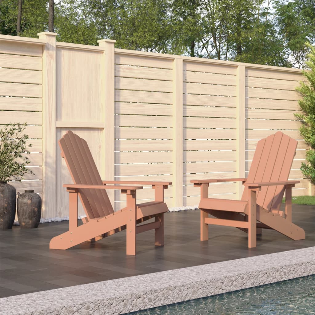 Adirondack-havestole 2 stk. HDPE