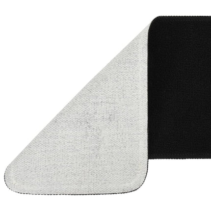 skridsikre trappemåtter 15 stk. 75x20 cm rektangulær sort