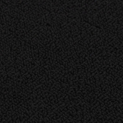 skridsikre trappemåtter 15 stk. 75x20 cm rektangulær sort
