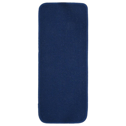 skridsikre trappemåtter 15 stk. 60x25 cm rektangulær marineblå