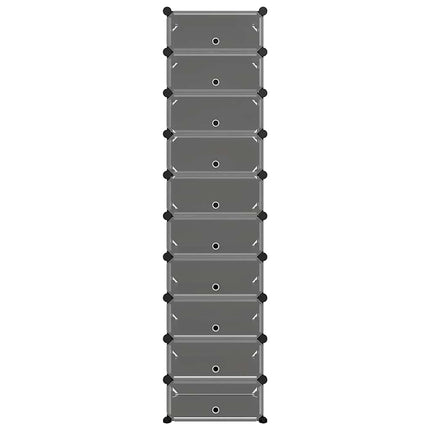 skoreol 44x32x174 cm PP sort