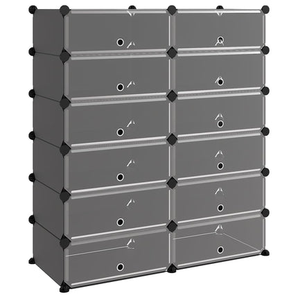 skoreol 94,5x36,5x106 cm PP sort