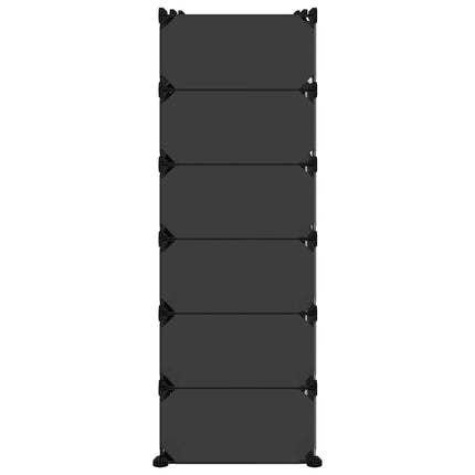 skoreol 94,5x36,5x106 cm PP sort
