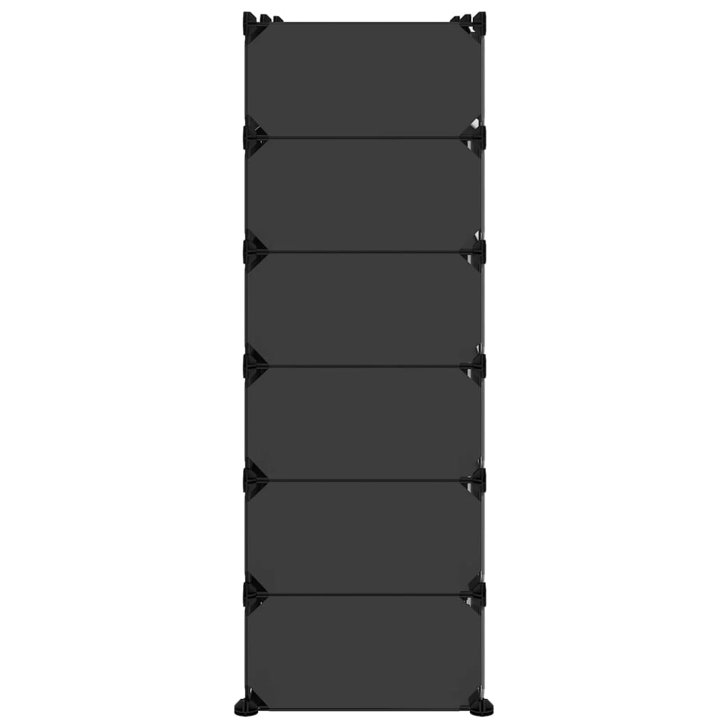 skoreol 94,5x36,5x106 cm PP sort