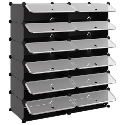 skoreol 94,5x36,5x106 cm PP sort