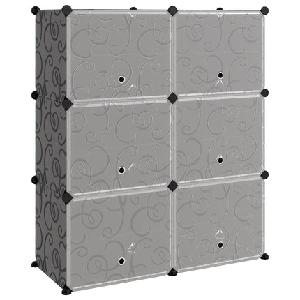skoreol 84,5x31x93,5 cm PP sort