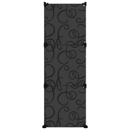 skoreol 84,5x31x93,5 cm PP sort