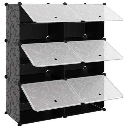 skoreol 84,5x31x93,5 cm PP sort