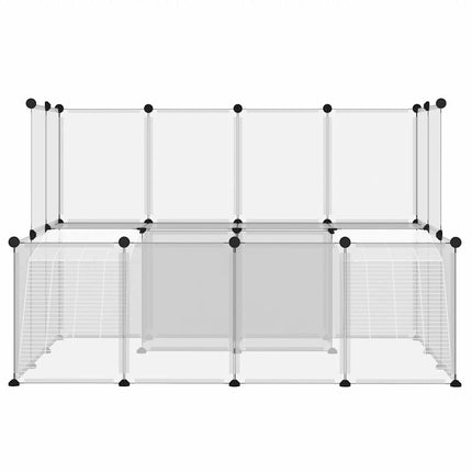 lille dyrebur 143x107x93 cm PP og stål transparent