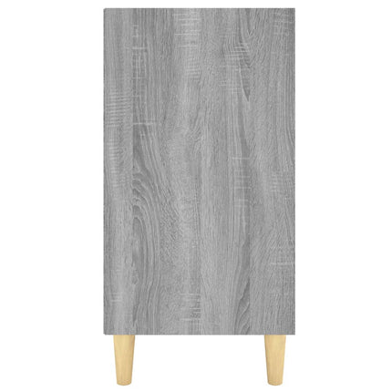 skænk 103,5x35x70 cm konstrueret træ grå sonoma-eg