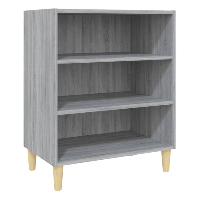 skænk 57x35x70 cm konstrueret træ grå sonoma-eg