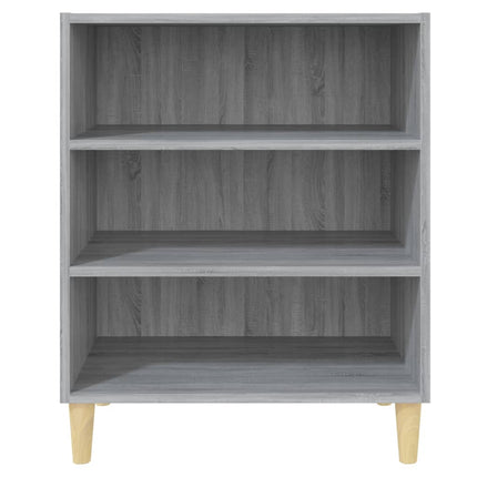 skænk 57x35x70 cm konstrueret træ grå sonoma-eg