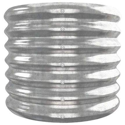 plantekasse 332x40x36 cm galvaniseret stål sølvfarvet