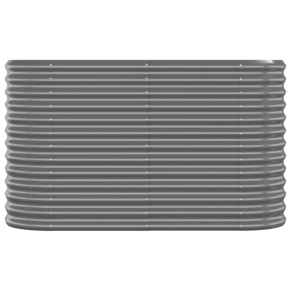 plantekrukke 114x40x68 cm galvaniseret stål grå