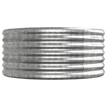 plantekrukke 512x80x36 cm galvaniseret stål sølvfarvet