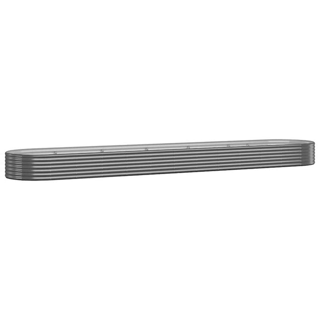 plantekasse 507x100x36 cm galvaniseret stål antracitgrå