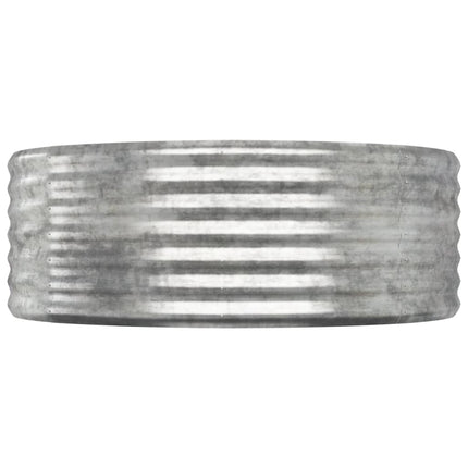 plantekasse 507x100x36 cm galvaniseret stål sølvfarvet