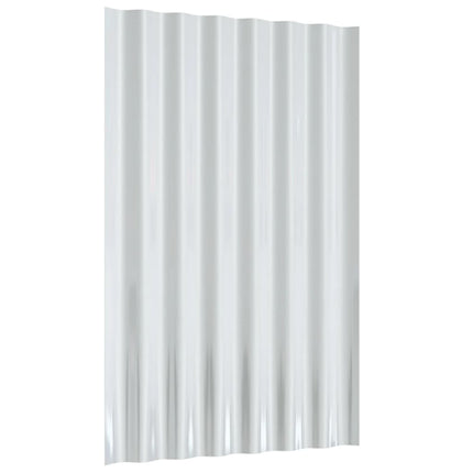 tagplader 12 stk. 60x36 cm galvaniseret stål grøn