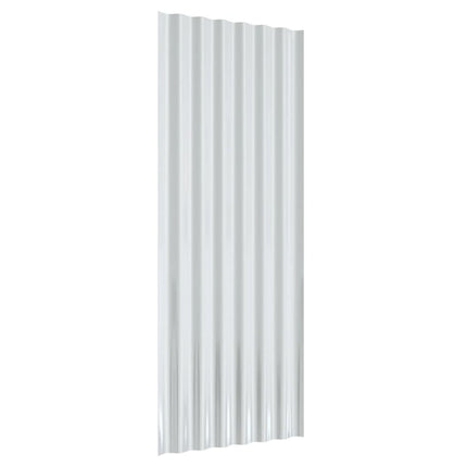 tagplader 12 stk. 100x36 cm galvaniseret stål brun