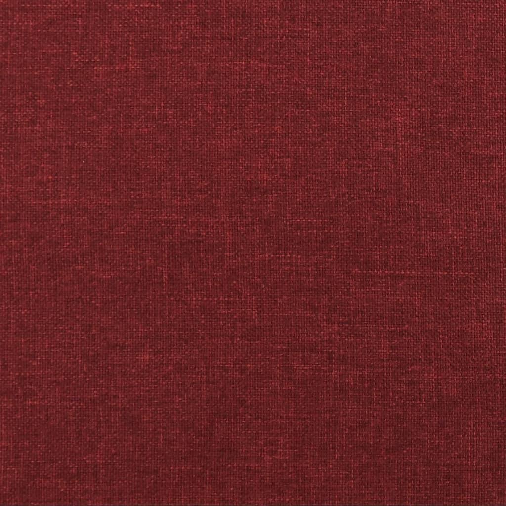 massagestol stof vinrød