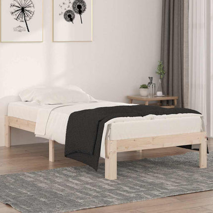 sengeramme 90x190 cm massivt træ