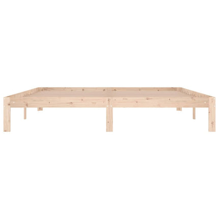 sengeramme 180x200 cm massivt fyrretræ