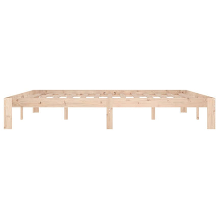 sengeramme 180x200 cm massivt fyrretræ